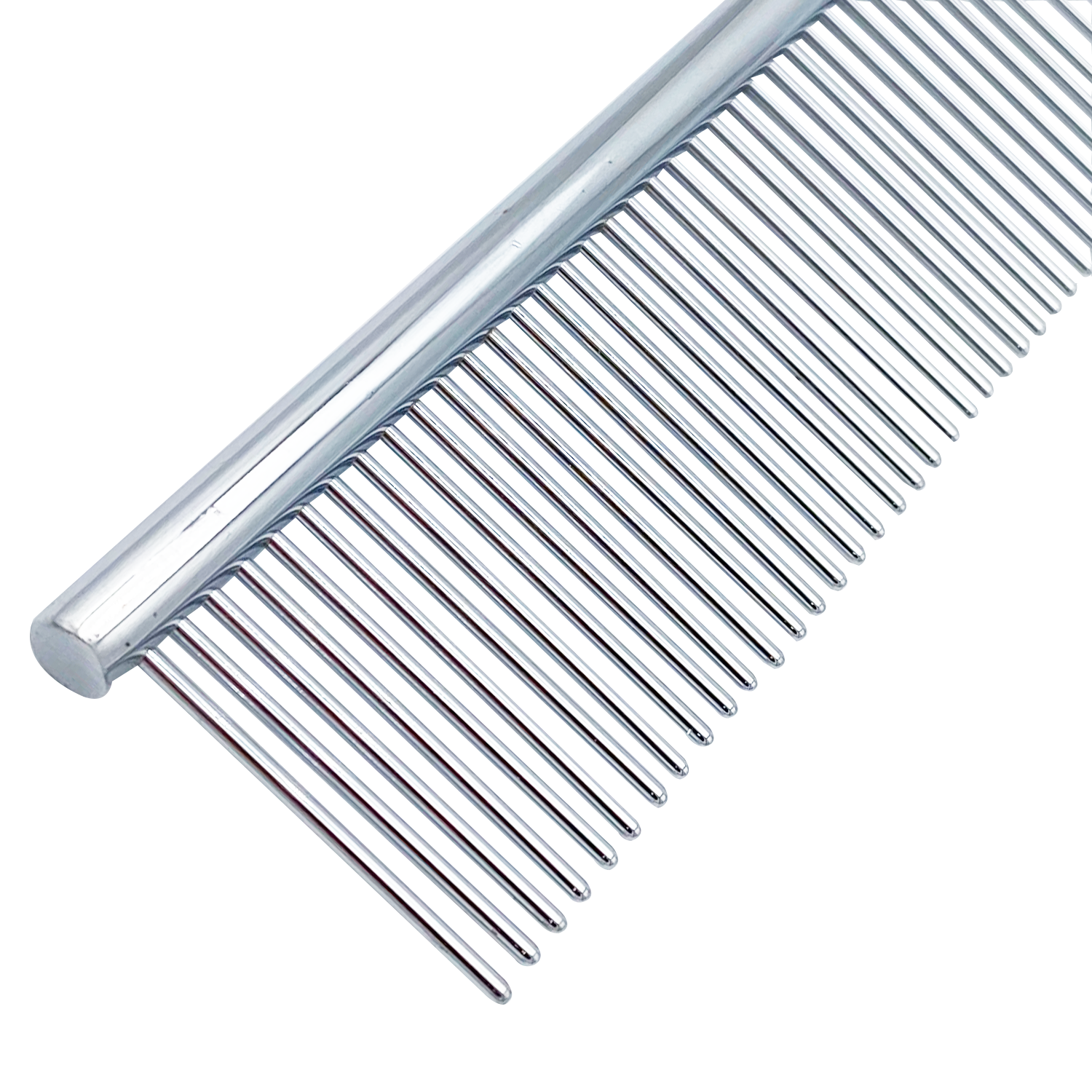 Wide tooth sales metal dog comb