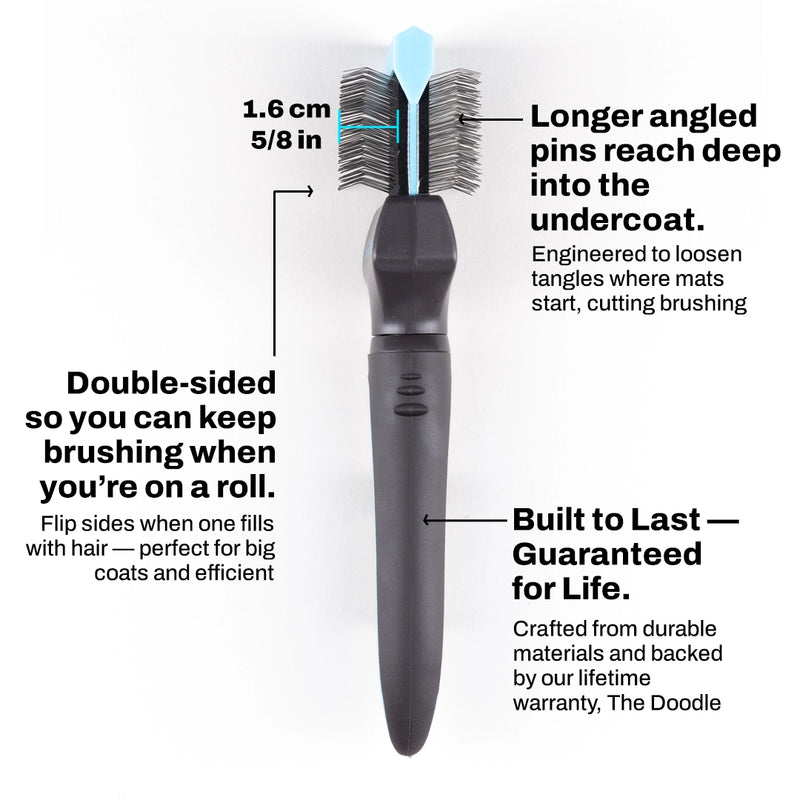 Single Head Flexible Slicker The Doodle Brush single-head-flexible-slicker-the-doodle-brush